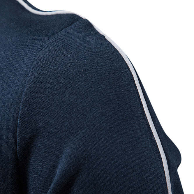 All-matching Men's Sports Contrast Color Casual Cardigan - Image 3