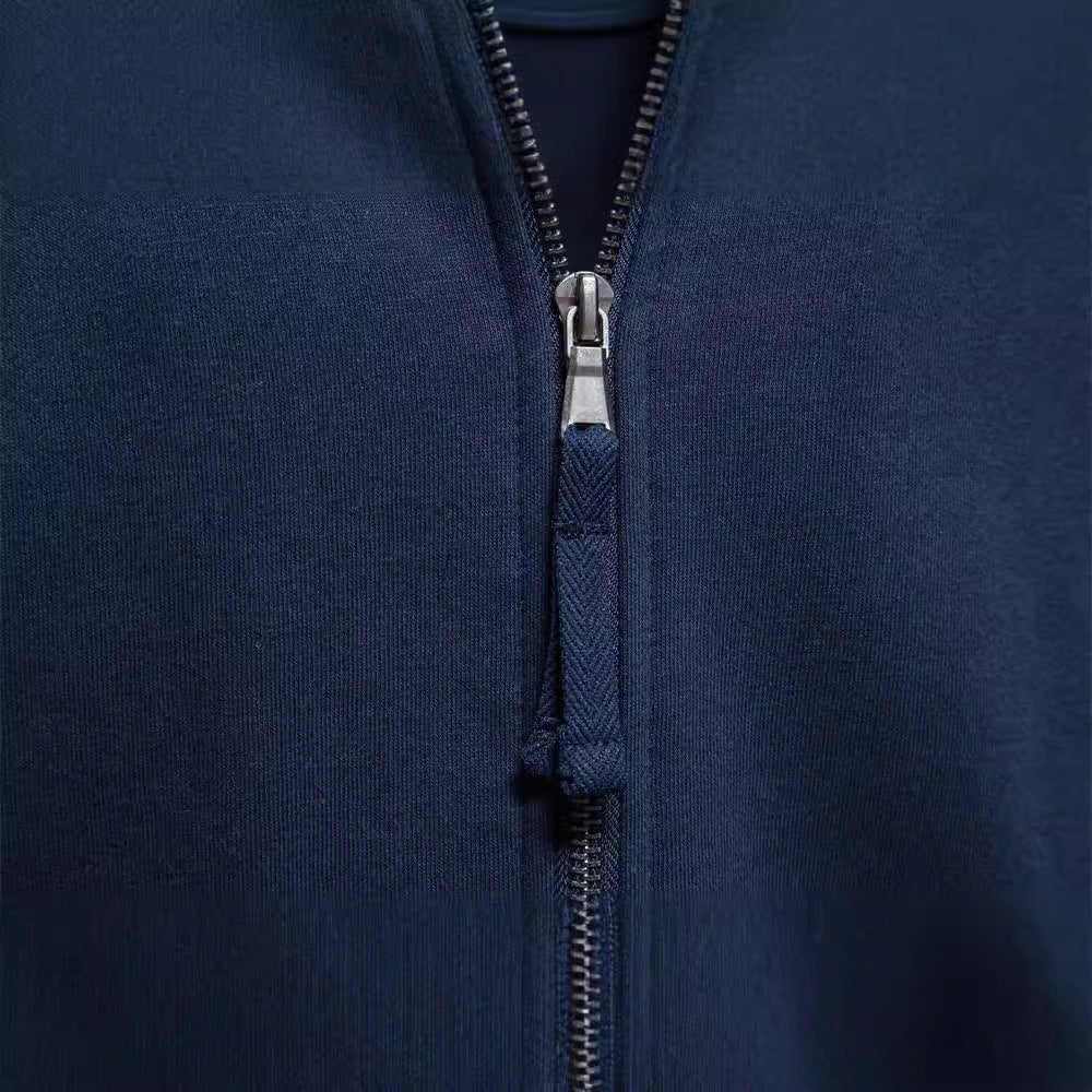 All-matching Men's Sports Contrast Color Casual Cardigan - Image 5